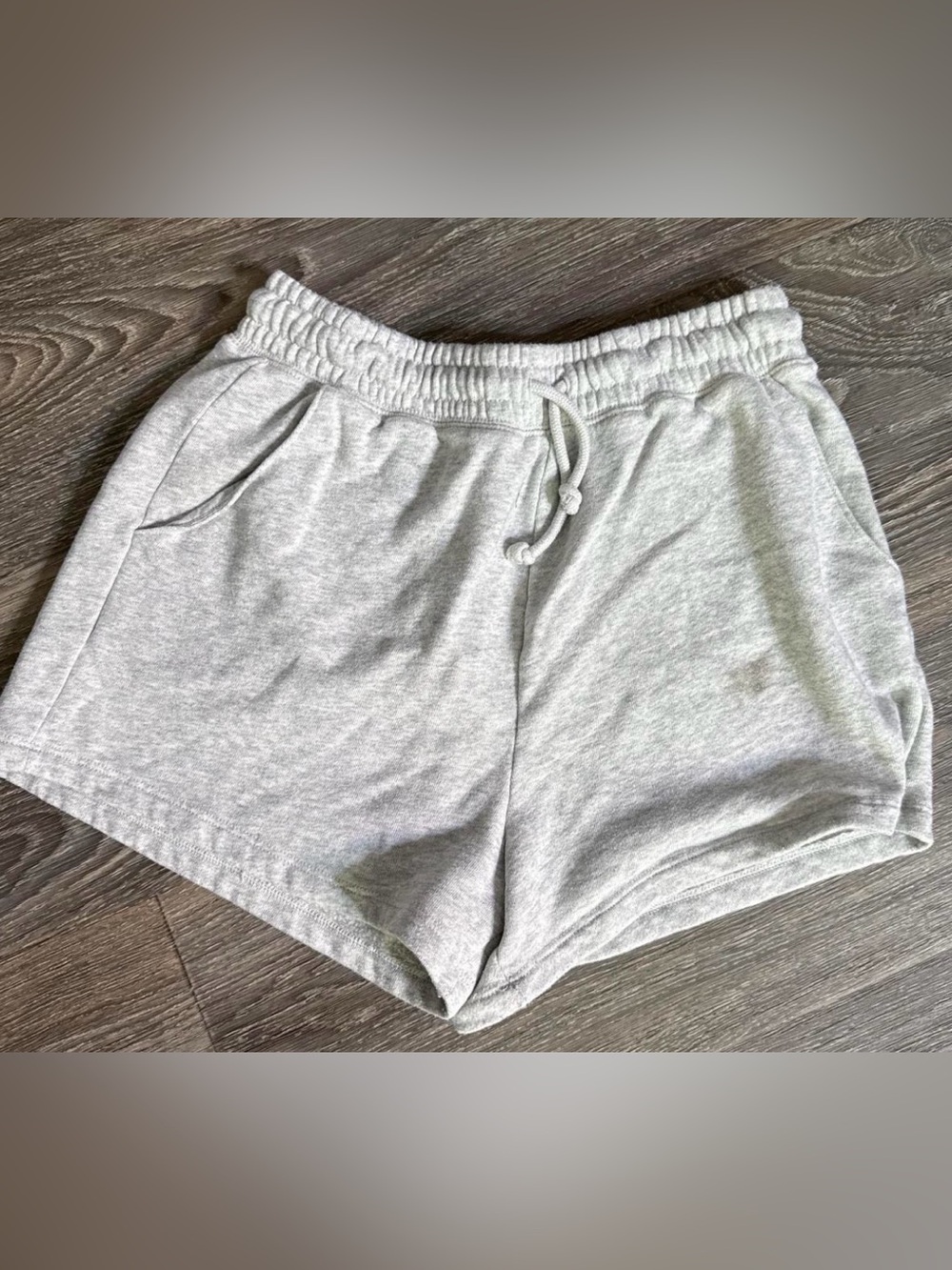 aero sweat shorts with drawstring waist